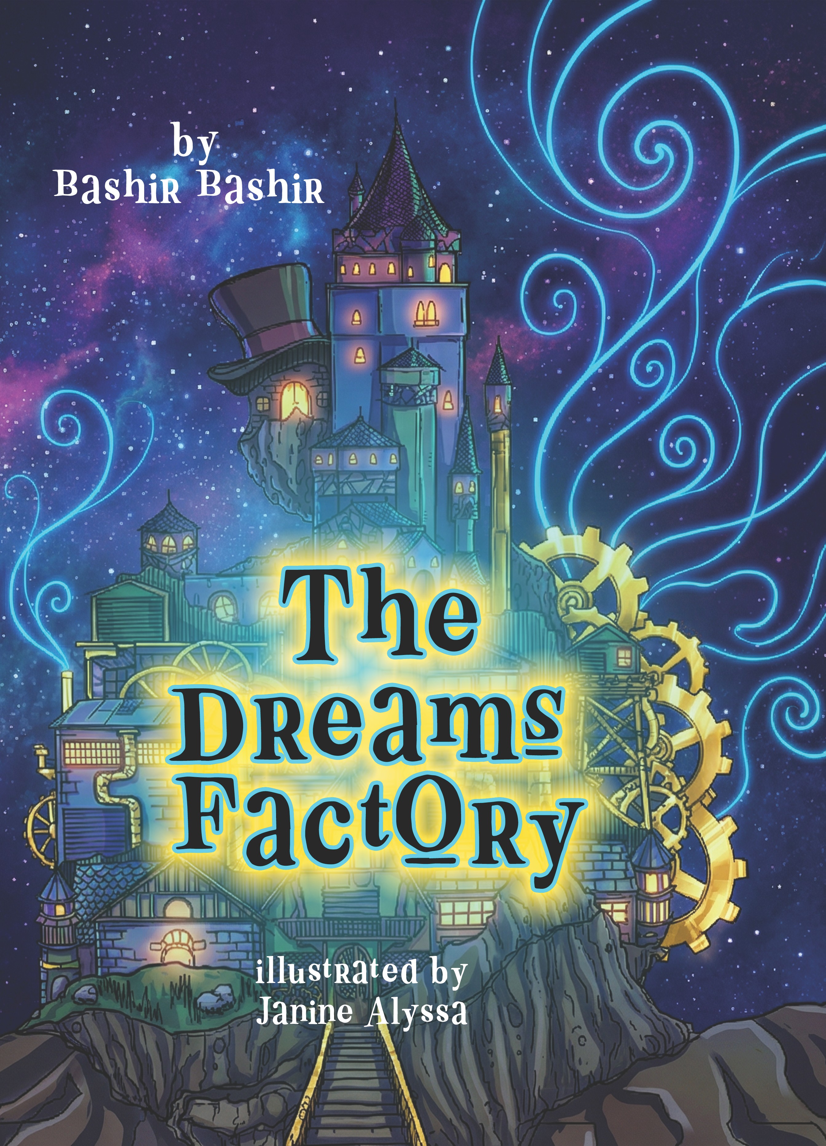 The Dreams Factory — book cover illustration
